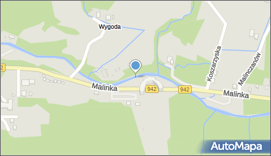 Jaz stały, Malinka942, Wisła 43-460 - Śluza, Jaz