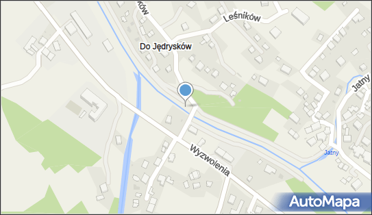 Jaz stały, Leśników 1, Brenna 43-438 - Śluza, Jaz