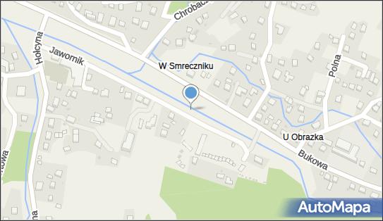 Jaz stały, Jawornik 34, Brenna 43-438 - Śluza, Jaz