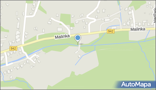 Jaz stały, Malinka942, Wisła 43-460 - Śluza, Jaz