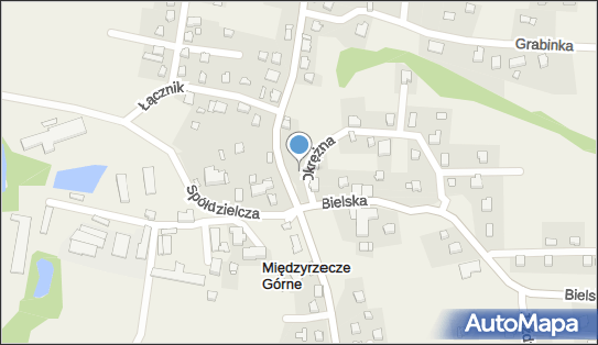 Jaz stały, Międzyrzecze Górne 133, Międzyrzecze Górne 43-392 - Śluza, Jaz