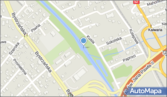 Jaz stały, Bystrzańska, Bielsko-Biała 43-309 - Śluza, Jaz