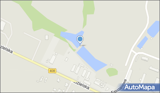 Jaz stały, Kozielska, Sośnicowice 44-153 - Śluza, Jaz
