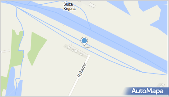 Śluza, Jaz, Rybarze, Stradunia 47-341 - Śluza, Jaz