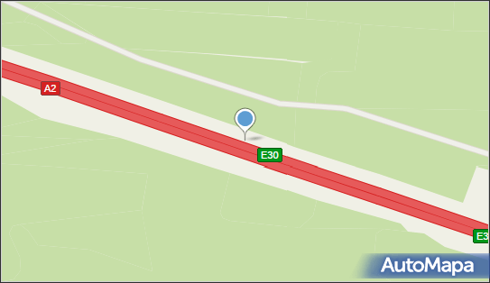 032 WS, A2, E30, Torzym 66-235 - SOS - Telefon