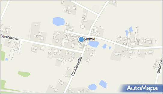 Adamus Sklep Spożywczo Przemysłowy, ul. Piotrkowska 28, Siomki 97-371 - Spożywczy, Przemysłowy - Sklep, NIP: 7711010930