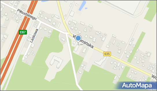 Bliźniaczki, DW 635, Ciemne - Spożywczy, Przemysłowy - Sklep