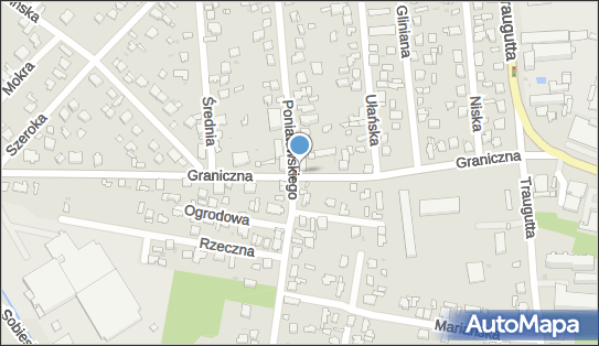 Chrzanowska B. Sklep wielobranżowy, Graniczna 20 05-825 - Spożywczy, Przemysłowy - Sklep, godziny otwarcia, numer telefonu