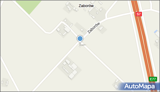 P&ampS Sklep Spożywczo Przemysłowy, Zaborów 16A, Zaborów 05-622 - Spożywczy, Przemysłowy - Sklep, NIP: 7971431686