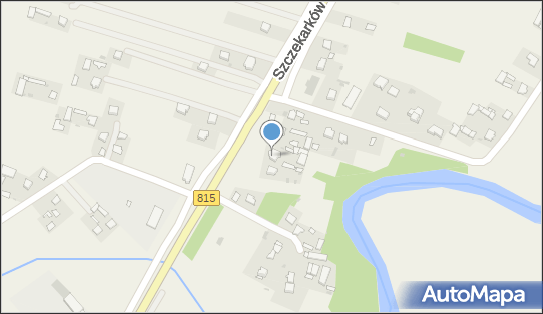 Sklep 1, DW 815, Kolonia Szczekarków - Spożywczy, Przemysłowy - Sklep