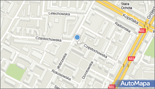 Sklep Na Rogu, ul. Częstochowska 19, Warszawa - Spożywczy, Przemysłowy - Sklep