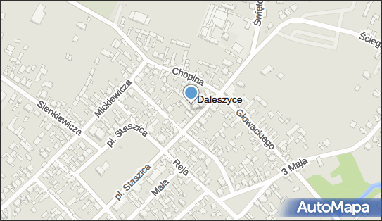 Sklep Spożywczo Przemysłowy Aldi, Kościelna 34, Daleszyce 26-021 - Spożywczy, Przemysłowy - Sklep, NIP: 6571366499
