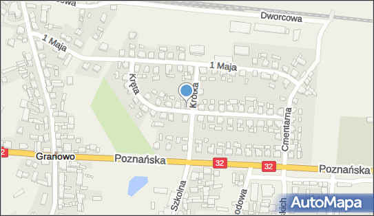 Sklep Spożywczo Przemysłowy Dzięcioł, Kręta 5B, Granowo 62-066 - Spożywczy, Przemysłowy - Sklep, NIP: 7881241597