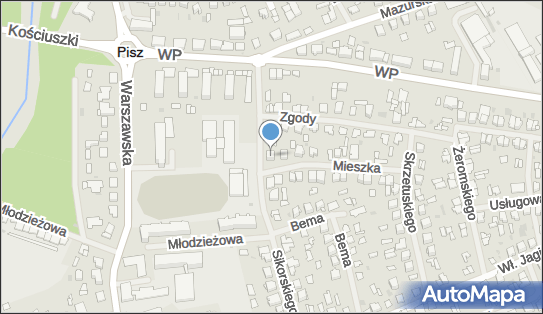 Sklep Spożywczo Przemysłowy Jędruś, Mieszka I 1, Pisz 12-200 - Spożywczy, Przemysłowy - Sklep, NIP: 8491381457