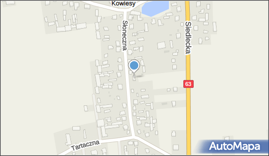Sklep Spożywczo Przemysłowy Kowiesy ul Słoneczna 15, Kowiesy 08-311 - Spożywczy, Przemysłowy - Sklep, NIP: 8231455986