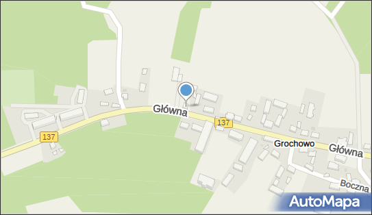 Sklep Spożywczo Przemysłowy Pijalnia Piwa, Główna 9, Grochowo 69-200 - Spożywczy, Przemysłowy - Sklep, NIP: 5961001121