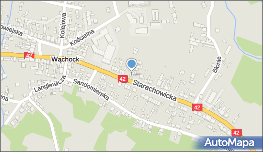 Sklep Spożywczo Przemysłowy, Starachowicka 17, Wąchock 27-215 - Spożywczy, Przemysłowy - Sklep, NIP: 6640010884