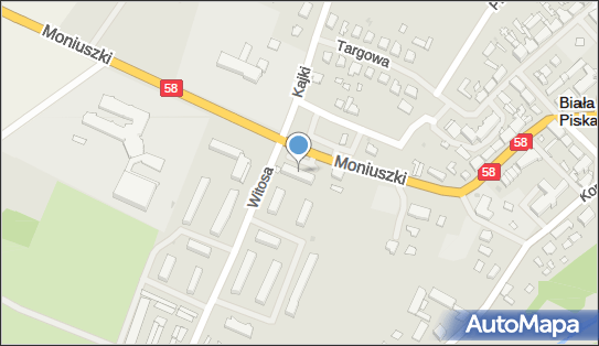 Sklep Spożywczo Przemysłowy, ul. Witosa 1A, Biała Piska 12-230 - Spożywczy, Przemysłowy - Sklep, numer telefonu, NIP: 8491002046