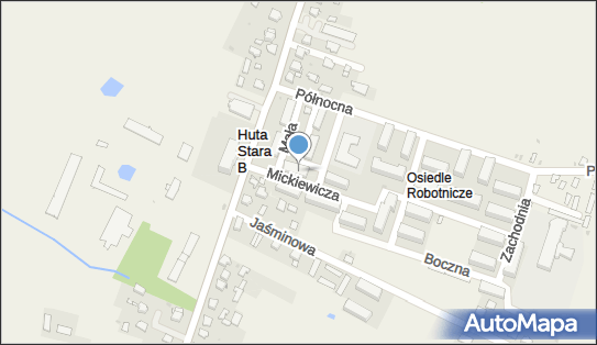 Sklep Spożywczy, ul. Adama Mickiewicza 1, Huta Stara B 42-263 - Spożywczy, Przemysłowy - Sklep, NIP: 5731465880