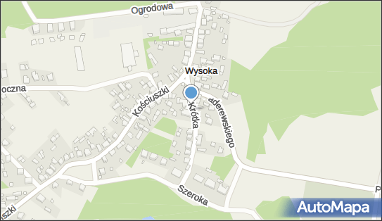 Sklep Wielobranżowy, Krótka 12, Wysoka 42-457 - Spożywczy, Przemysłowy - Sklep, NIP: 6491493126
