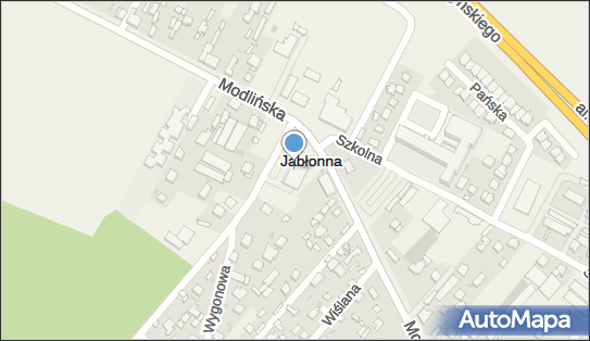 spożywczo-monopolowy, Parkowa 2, Jabłonna 05-110 - Spożywczy, Przemysłowy - Sklep