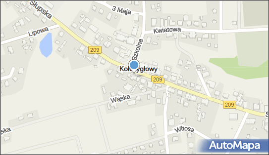 Spożywczy, Przemysłowy - Sklep, Słupska 43, Kołczygłowy - Spożywczy, Przemysłowy - Sklep