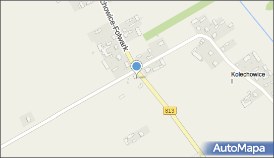 Spożywczy, Przemysłowy - Sklep, DW 813, Kolechowice I - Spożywczy, Przemysłowy - Sklep