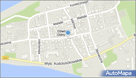 Spożywczy, Przemysłowy - Sklep, Kościelna 55, Dziwnów - Spożywczy, Przemysłowy - Sklep
