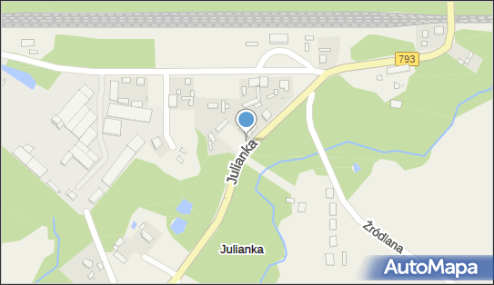 Spożywczy, Przemysłowy - Sklep, DW 793, Julianka - Spożywczy, Przemysłowy - Sklep