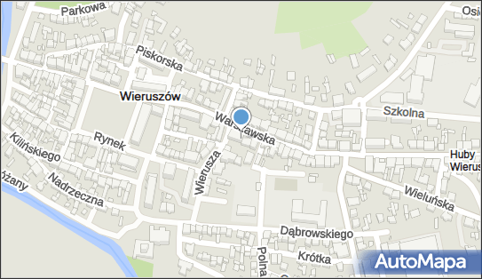 Spożywczy, Przemysłowy - Sklep, Warszawska 16/18, Wieruszów 98-400 - Spożywczy, Przemysłowy - Sklep