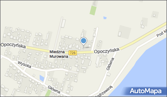 Spożywczy, Przemysłowy - Sklep, DW 726, Miedzna Murowana - Spożywczy, Przemysłowy - Sklep