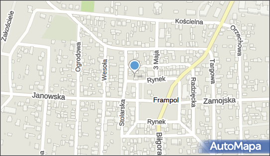 Spożywczy, Przemysłowy - Sklep, Rynek 14, Frampol 23-440 - Spożywczy, Przemysłowy - Sklep