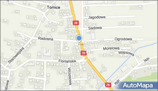 Spożywczy, Przemysłowy - Sklep, Wadowicka 25, Tomice 34-100 - Spożywczy, Przemysłowy - Sklep