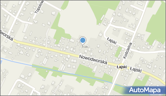 Spożywczy, Przemysłowy - Sklep, DW 632, Nowodworska, Łajski - Spożywczy, Przemysłowy - Sklep
