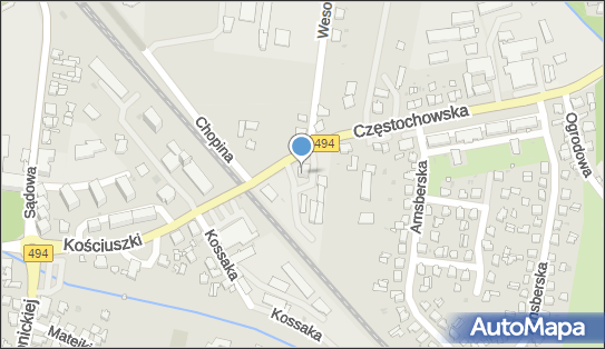Baag, Częstochowska 1, Olesno - Stacja Kontroli Pojazdów