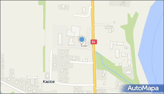 OSKP, DK 61, Kacice - Stacja Kontroli Pojazdów