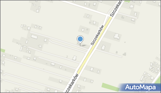 Stacja Kontroli Pojazdów, DW 815, Szczekarków - Stacja Kontroli Pojazdów