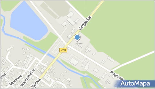 Nasza, DW728, Przylesie 4, Mogielnica 05-640 - Stacja paliw