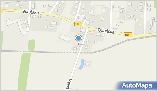 Stacja paliw, Żuławska 4, Mikoszewo - Stacja paliw