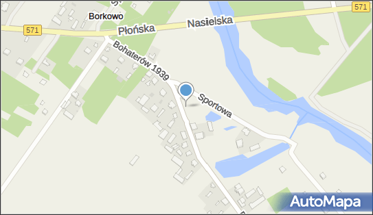 Stacja paliw, Bohaterów 1939 r. 1, Borkowo 05-192 - Stacja paliw