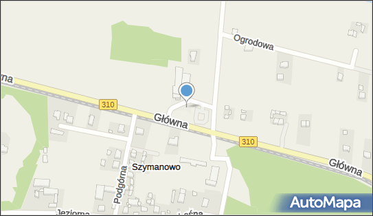 Stacja paliw, Główna310 54, Szymanowo 63-100 - Stacja paliw
