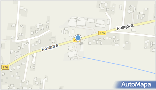 Stacja paliw, DW 776, Posądza 32-104 - Stacja paliw