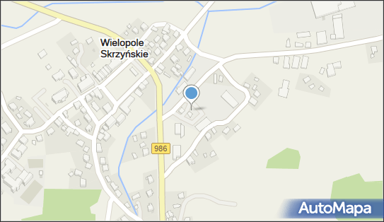 Stacja paliw, DW986, Wielopole Skrzyńskie 39-110 - Stacja paliw
