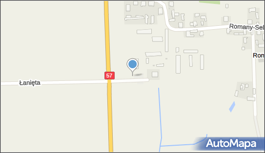 Stacja paliw, Romany-Sebory, Romany-Sebory 06-300 - Stacja paliw