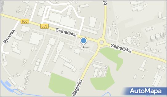 Stacja paliw, Sejneńska653, Suwałki 16-400, 16-401 - Stacja paliw