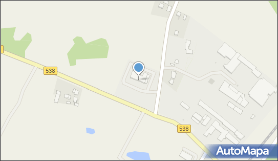 Stacja paliw, DW 538, Bielice - Stacja paliw