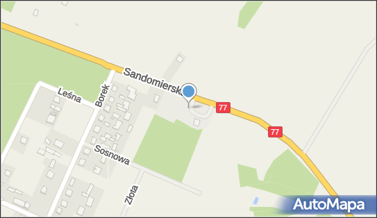 Stacja paliw, Sandomierska, Zbydniów 37-415 - Stacja paliw