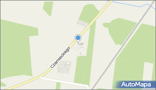 Tank, DW 786, Marchocice - Stacja paliw