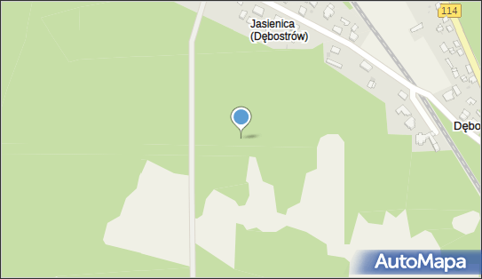 Stanowisko armaty 12,8 cm Flak 40, Dębostrów, Dębostrów 72-015 - Stanowisko armaty