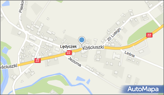 OSP Lędyczek, DK22, Kościuszki 16, Lędyczek 64-965 - Straż Pożarna